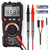 Multímetro Digital Profesional- Meterk Amperímetro- Tester Digital 6000 Conteos y RMS Automático Voltímetro con NCV…